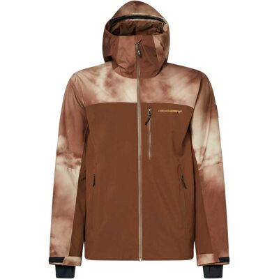 Oakley Tc Skull Reduct Shell Jkt CARAFE BROWN CLOWDS PRINT L Oakley Tc Skull Reduct Shell Jkt CARAFE BROWN CLOWDS PRINT L