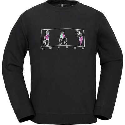 Essential Foods Volcom Essential Crew BLACK S Essential Foods Volcom Essential Crew BLACK S