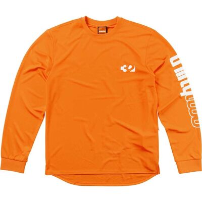 Thirtytwo Tee Tech LS - Orange - Man Thirtytwo Tee Tech LS - Orange - Man