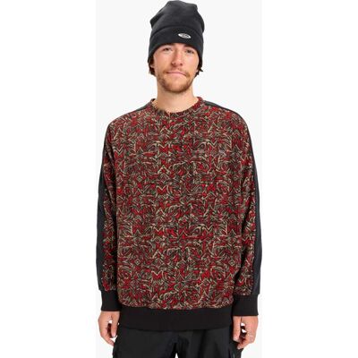 Quiksilver High Altitude Fleece SATURN FALLEN ROCK L Quiksilver High Altitude Fleece SATURN FALLEN ROCK L