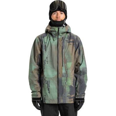 Quiksilver Muldrow 20k Jk BLOOMFADE DARK IVY S Quiksilver Muldrow 20k Jk BLOOMFADE DARK IVY S