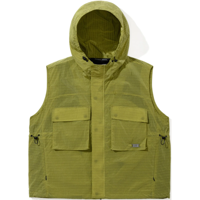 Bs Rabbit Big Pocket Hooded Vest SOLAR YELLOW XL Bs Rabbit Big Pocket Hooded Vest SOLAR YELLOW XL