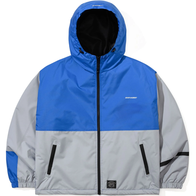 Bs Rabbit Blocked 3oz Insulated Hooded Jacket BLUE GRAY M Bs Rabbit Blocked 3oz Insulated Hooded Jacket BLUE GRAY M
