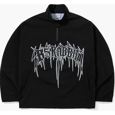 Bs Rabbit Death Logo 3l Anorak Jacket BLACK M Bs Rabbit Death Logo 3l Anorak Jacket BLACK M