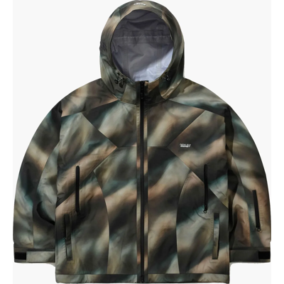Bs Rabbit Dsxbs 3l Seam Sealing Hooded Shell Jkt OLIVE SMOKE XL Bs Rabbit Dsxbs 3l Seam Sealing Hooded Shell Jkt OLIVE SMOKE XL