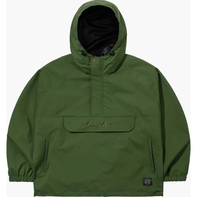 Bs Rabbit Outlander Hooded Anorak Jacket GREEN M Bs Rabbit Outlander Hooded Anorak Jacket GREEN M