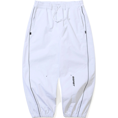 Bs Rabbit Stream Line 3l Super Wide Jogger Pants WHITE L Bs Rabbit Stream Line 3l Super Wide Jogger Pants WHITE L