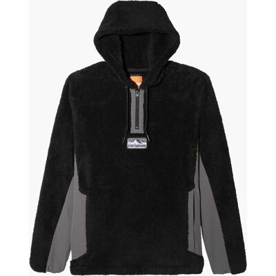 Thirtytwo Arctic Pile Anorak BLACK CHARCOAL L Thirtytwo Arctic Pile Anorak BLACK CHARCOAL L