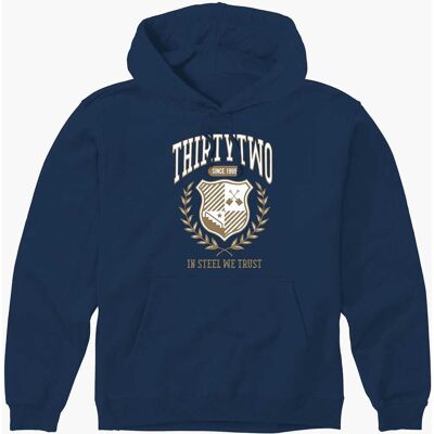 Thirtytwo Crest Hoodie BLUE L Thirtytwo Crest Hoodie BLUE L