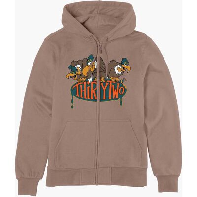 Thirtytwo Condor Zip Hoodie BROWN L Thirtytwo Condor Zip Hoodie BROWN L