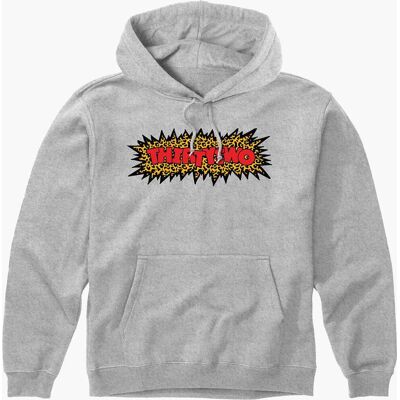 Thirtytwo Leopard Hoodie GREY L Thirtytwo Leopard Hoodie GREY L
