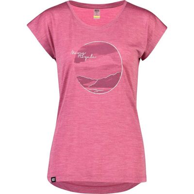 Mons Royale Wmn Estelle Cap Tee RESEWOOD XS Mons Royale Wmn Estelle Cap Tee RESEWOOD XS