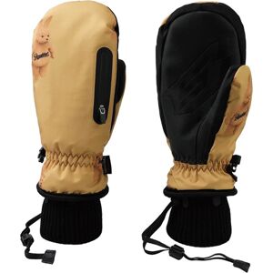 Bs Rabbit 3d Bearrabbit Zipper Pocket Glove BROWN S
