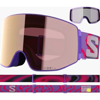 Salomon Sentry Prime Sigma ULTRA VIOLET COPPER CLEAR PINK One Size Salomon Sentry Prime Sigma ULTRA VIOLET COPPER CLEAR PINK One Size
