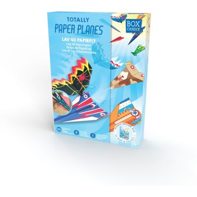 Box Candiy Modell: Totala Pappersflygplan - Kreativt Set Box Candiy Modell: Totala Pappersflygplan - Kreativt Set