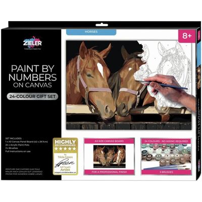 Zieler - Paint By Numbers - Horses Zieler - Paint By Numbers - Horses