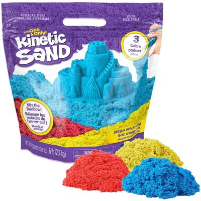 Kinetic Sand - Primary Colour Bag - 2,7kg Kinetic Sand - Primary Colour Bag - 2,7kg