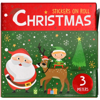 Creative Toys XMAS - Stickers - 3 meters on a roll (24 pcs.) Creative Toys XMAS - Stickers - 3 meters on a roll (24 pcs.)