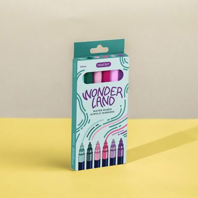 CrateIT - Wonderland Makers 1mm - 6 pcs. CrateIT - Wonderland Makers 1mm - 6 pcs.