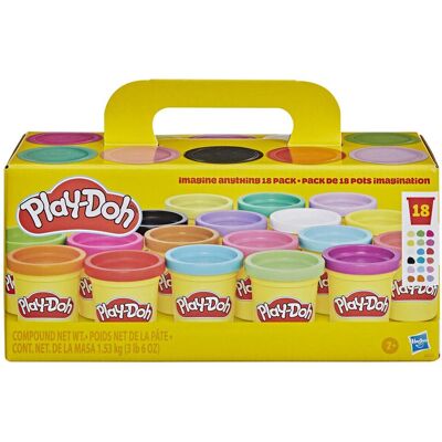 PLAY-DOH Compound Imagine Anything 18-pk 1530g PLAY-DOH Compound Imagine Anything 18-pk 1530g