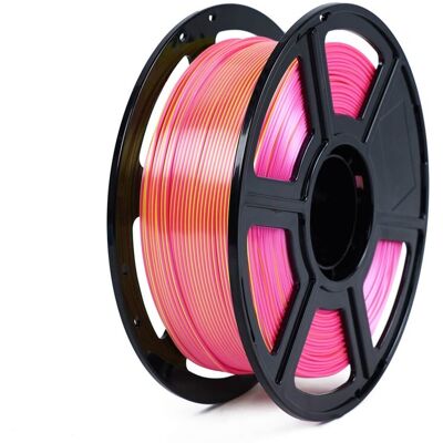 FLASHFORGE Silk Dual 1000g Rosa+Gul - Filament - Hög glans - Enkel att skriva ut - Hög styvhet FLASHFORGE Silk Dual 1000g Rosa+Gul - Filament - Hög glans - Enkel att skriva ut - Hög styvhet