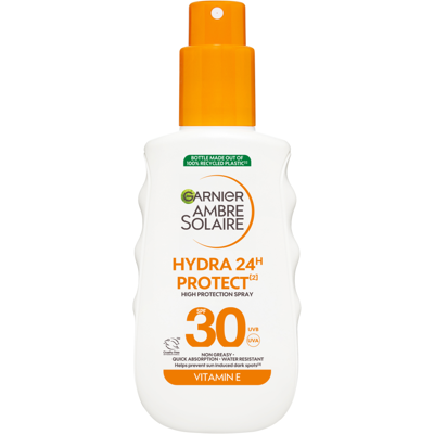 Garnier - Ambre Solaire Hydra 24H Protect High Protection Spray SPF30 - 150 ml Garnier - Ambre Solaire Hydra 24H Protect High Protection Spray SPF30 - 150 ml
