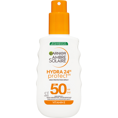 Garnier - Ambre Solaire Hydra 24H Protect High Protection Spray SPF50 - 150ml Garnier - Ambre Solaire Hydra 24H Protect High Protection Spray SPF50 - 150ml