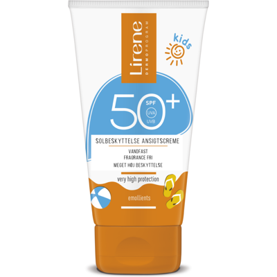 Lirene SPF50+ Barn ansiktssolkräm - Solskydd Lirene SPF50+ Barn ansiktssolkräm - Solskydd
