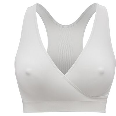 Medela - Keep Cool Sleep Bra - White - M Medela - Keep Cool Sleep Bra - White - M