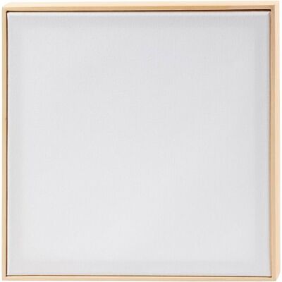 Creativ Company - Stretched Canvas with Frame - size 30x30 cm - 280 g - white Creativ Company - Stretched Canvas with Frame - size 30x30 cm - 280 g - white