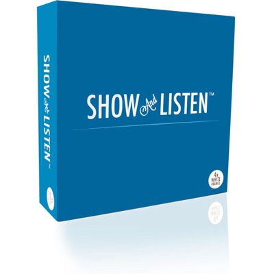 Show & Listen Show and Listen: White LP Flip Frame 4 Pack Show & Listen Show and Listen: White LP Flip Frame 4 Pack