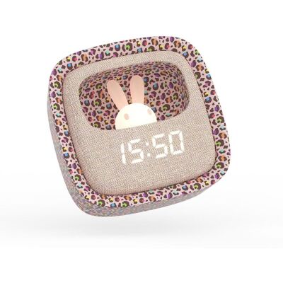 MOBILITY ON BOARD MOB Alarm Clock with Light Billy Clock Rainbow Leopard MOBILITY ON BOARD MOB Alarm Clock with Light Billy Clock Rainbow Leopard