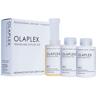 Olaplex Resekonsultant Stylist 3 st - Hårbehandling för blont hår Olaplex Resekonsultant Stylist 3 st - Hårbehandling för blont hår