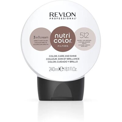 Revlon Nutri Color Filters Pärlemor Askig Brunt - Hårfärgsfilter Revlon Nutri Color Filters Pärlemor Askig Brunt - Hårfärgsfilter