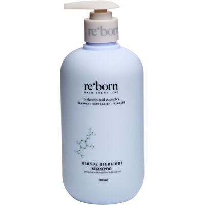 ReBorn - Blonde Highlight Shampoo - 500 ml ReBorn - Blonde Highlight Shampoo - 500 ml