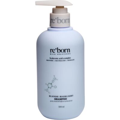ReBorn - Blonde Highlight Shampoo - 300 ml ReBorn - Blonde Highlight Shampoo - 300 ml