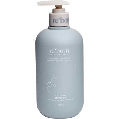 ReBorn - Healing Black Mud Shampoo - Black - 500 ml ReBorn - Healing Black Mud Shampoo - Black - 500 ml