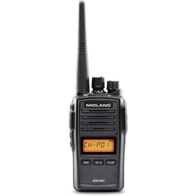 MIDLAND Walkie Talkie G18 Pro Black MIDLAND Walkie Talkie G18 Pro Black