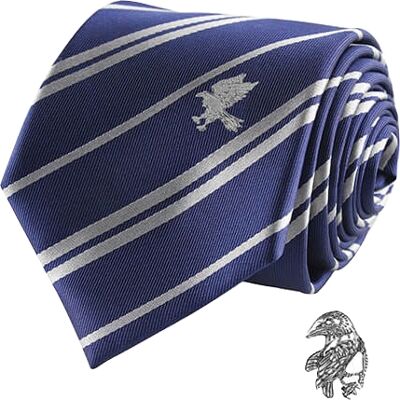 Harry Potter - Ravenclaw - Deluxe Tie with metal pin Harry Potter - Ravenclaw - Deluxe Tie with metal pin