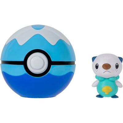 Pokémon - Clip N Go Oshawolt Dive Ball W21 Pokémon - Clip N Go Oshawolt Dive Ball W21