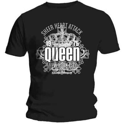Queen: Unisex T-Shirt/Sheer Heart Attack (Black) (Medium) Queen: Unisex T-Shirt/Sheer Heart Attack (Black) (Medium)