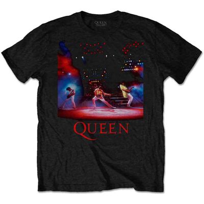 Queen: Unisex T-Shirt/Live Shot Spotlight (Black) (Large) Queen: Unisex T-Shirt/Live Shot Spotlight (Black) (Large)