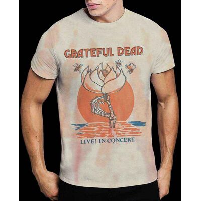 Grateful Dead: Unisex T-Shirt/Sugar Magnolia (White) (Wash Collection) (X-Large) Grateful Dead: Unisex T-Shirt/Sugar Magnolia (White) (Wash Collection) (X-Large)