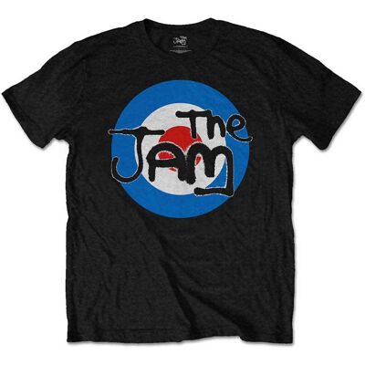 The Jam: Unisex T-Shirt/Target Logo (Black) (Soft Hand Inks) (Large) The Jam: Unisex T-Shirt/Target Logo (Black) (Soft Hand Inks) (Large)
