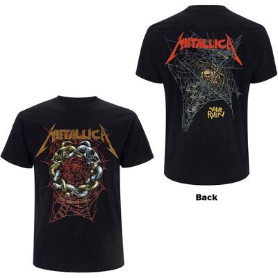 Metallica: Unisex T-Shirt/Ruin/Struggle (Black) (Back Print) (XX-Large) Metallica: Unisex T-Shirt/Ruin/Struggle (Black) (Back Print) (XX-Large)