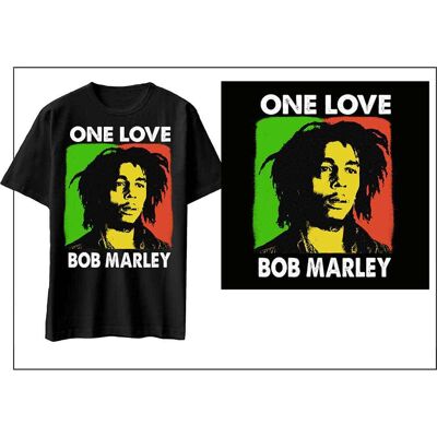 HeyRusty Bob Marley - Svart One Love T-shirt XXL HeyRusty Bob Marley - Svart One Love T-shirt XXL
