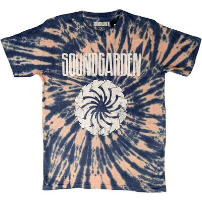 Soundgarden: Unisex T-Shirt/Logo Swirl (Blue) (Wash Collection) (Medium) Soundgarden: Unisex T-Shirt/Logo Swirl (Blue) (Wash Collection) (Medium)