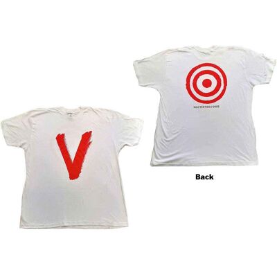 U2: Unisex T-Shirt/U2 Vertigo Tour 2005 Red V (White) (Back Print & Ex-Tour) (XX-Large) U2: Unisex T-Shirt/U2 Vertigo Tour 2005 Red V (White) (Back Print & Ex-Tour) (XX-Large)