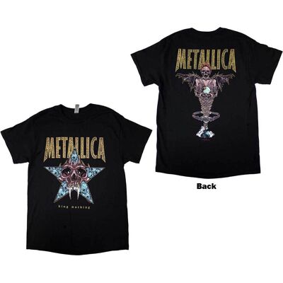 Metallica: Unisex T-Shirt/King Nothing (Black) (Back Print) (Medium) Metallica: Unisex T-Shirt/King Nothing (Black) (Back Print) (Medium)