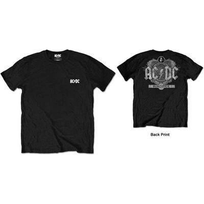 AC/DC: Unisex Retail Pack T-Shirt/Black Ice (Black) (Back Print) (Large) AC/DC: Unisex Retail Pack T-Shirt/Black Ice (Black) (Back Print) (Large)